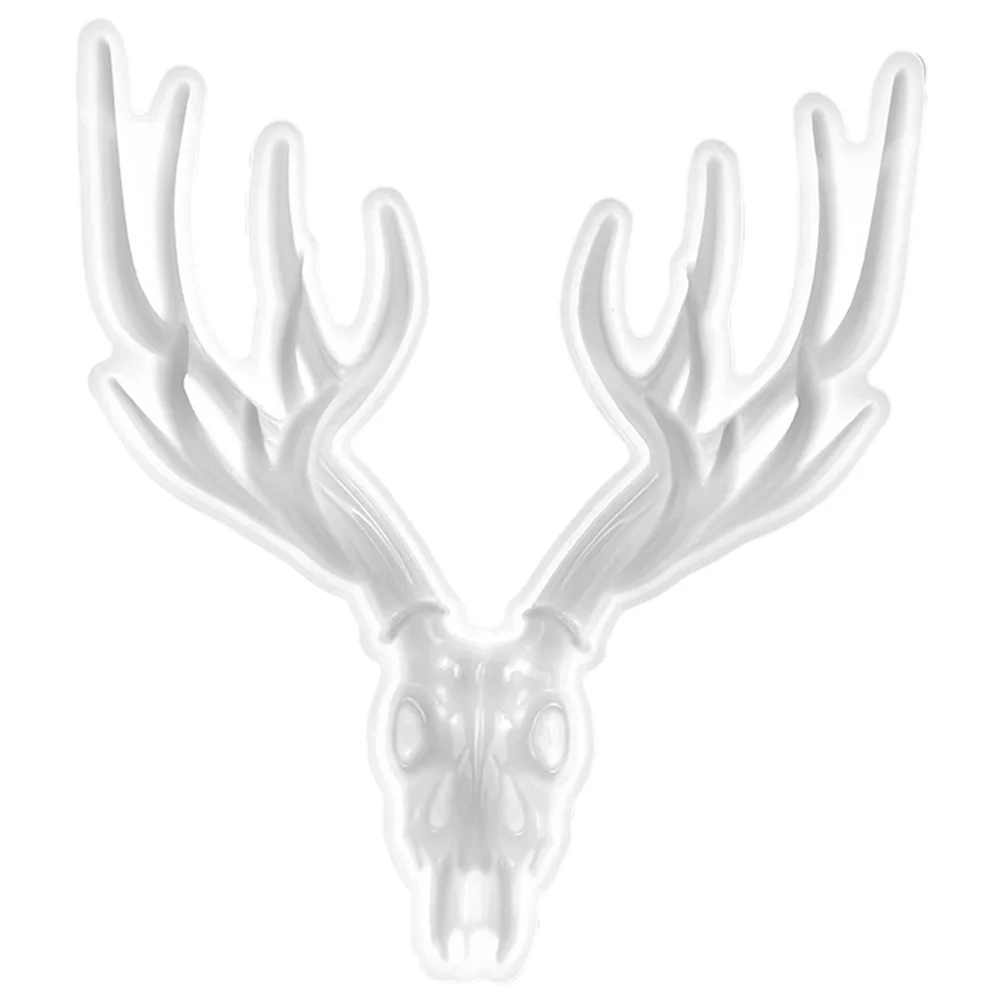 Elk Antler Wall Hanging Mold Non-stick Decoration Shape Silicone DIY Three-dimensional Silica Gel Supplies