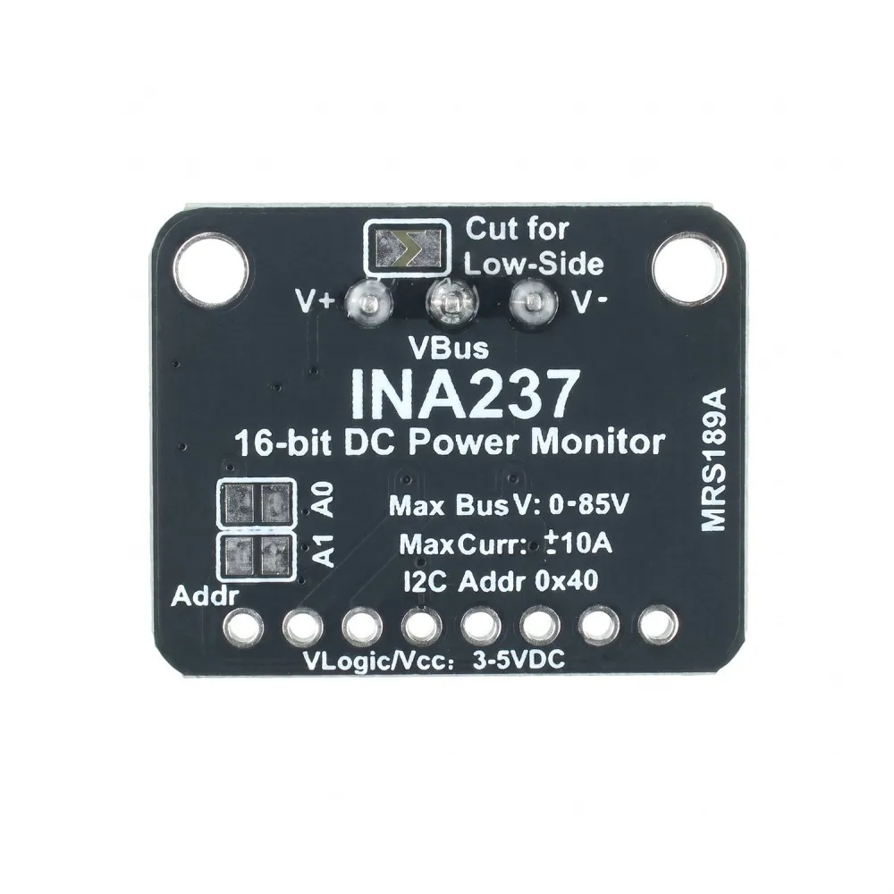 INA228 INA237 INA238 Current Voltage Power Monitor Module I2C 20A High‑Precision ADC Energy Charge Cumulative Calculation Module