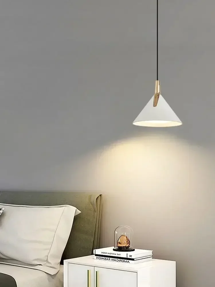 Lifting Nordic Kitchen LED Chandelier hanging lamp Modern Simple Creative Bar Cafe lighting Hotel guest room Bedside lighting