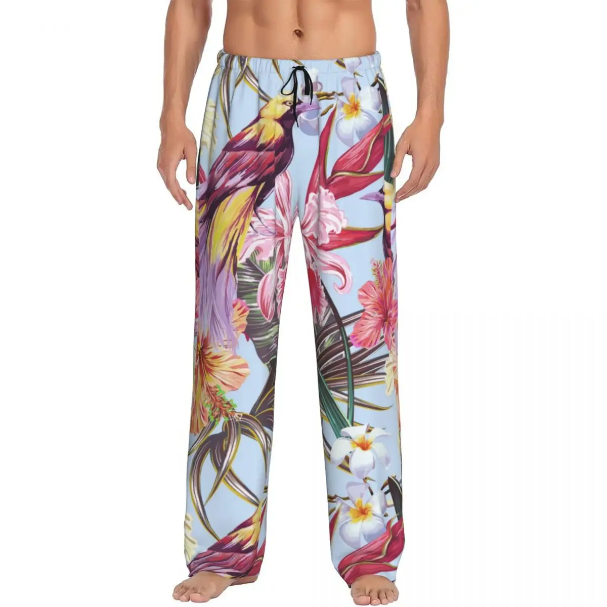 The Bird Words Magic Men's Casual Pajama Sleeping Pants Lounge Loose Trousers Comfortable Nightwear