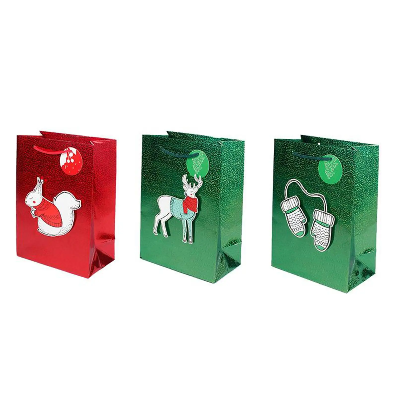 Glitter Color with Handle Retail Bag for Birthday Wedding and Party Celebrations Shoppping