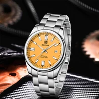 BENYAR-relojes de pulsera mecánicos deportivos para hombre, relojes automáticos de acero inoxidable, marca superior de lujo, resistente al agua, 10bar, 2021