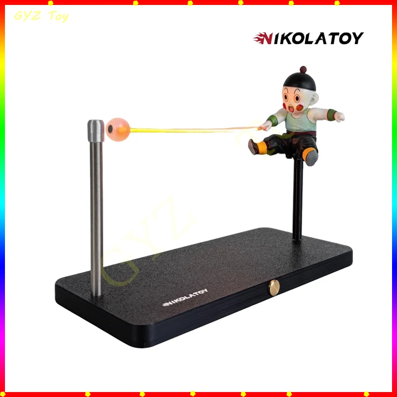 

Genuine NikolaToy Dragon Ball Chaoz Son Goku Kamehameha Wave Magnetic Light Lamp Model Ornament Anime Peripheral Toys Gifts