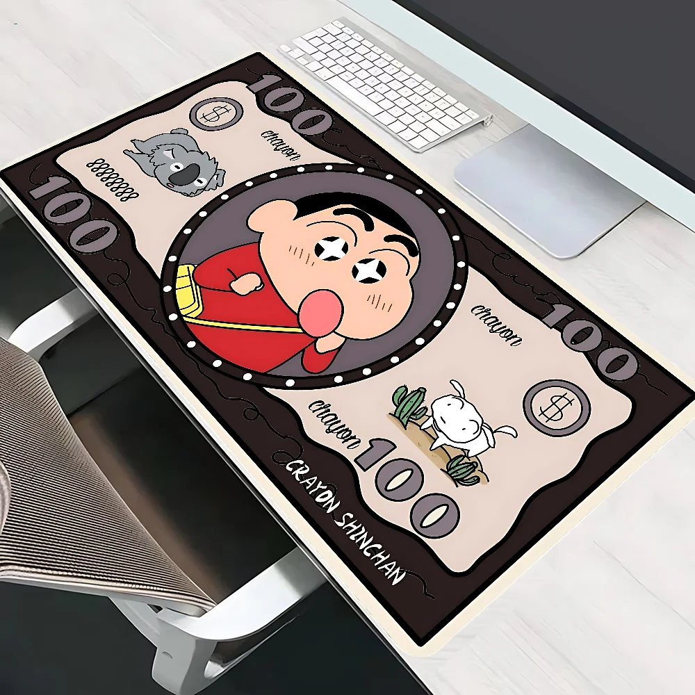 Alfombrilla de ratón C-Crayons-Shin-chans, alfombrilla grande para teclado de juegos de ordenador, alfombrilla para ratón, accesorios para jugadores de ordenador portátil, alfombrilla de escritorio, alfombra HD