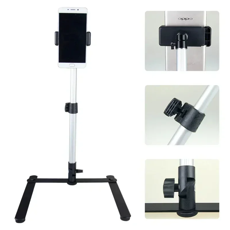 Compatibility Foldable Mobile Phone Holder Placement Widely Compatible Gooseneck Horizontal And Vertical Application