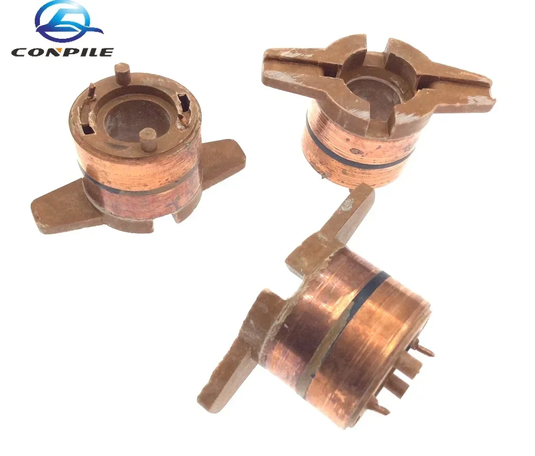 3pcs 70A 90A 150A car bus generator alternator copper head slip collector ring