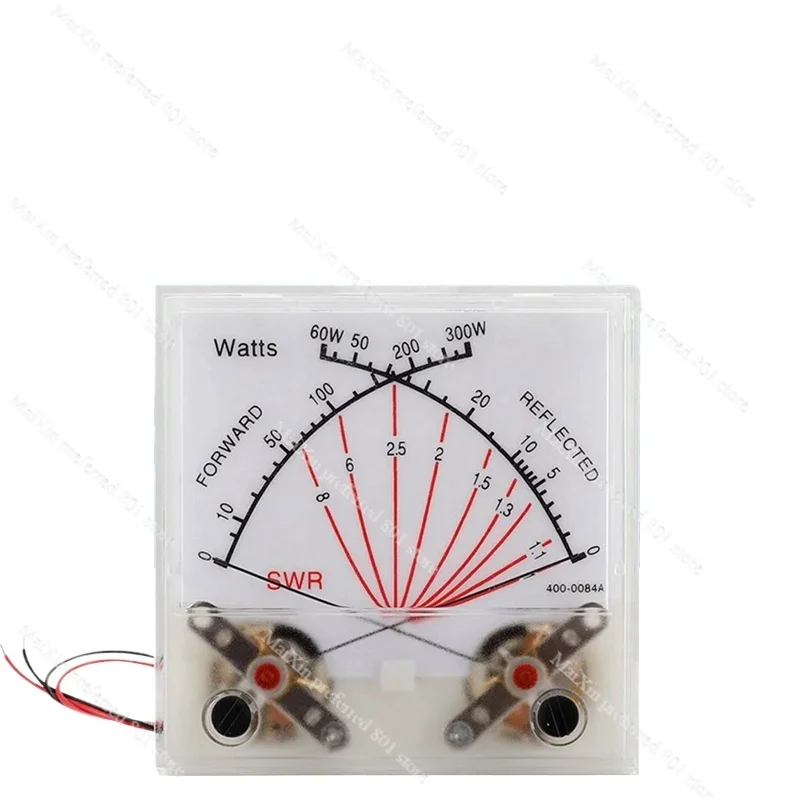 

1 Piece Standing Wave Ratio SWR Watt Meter Radio Power Meter Transmitter With Backlight White SWR Watt Meter