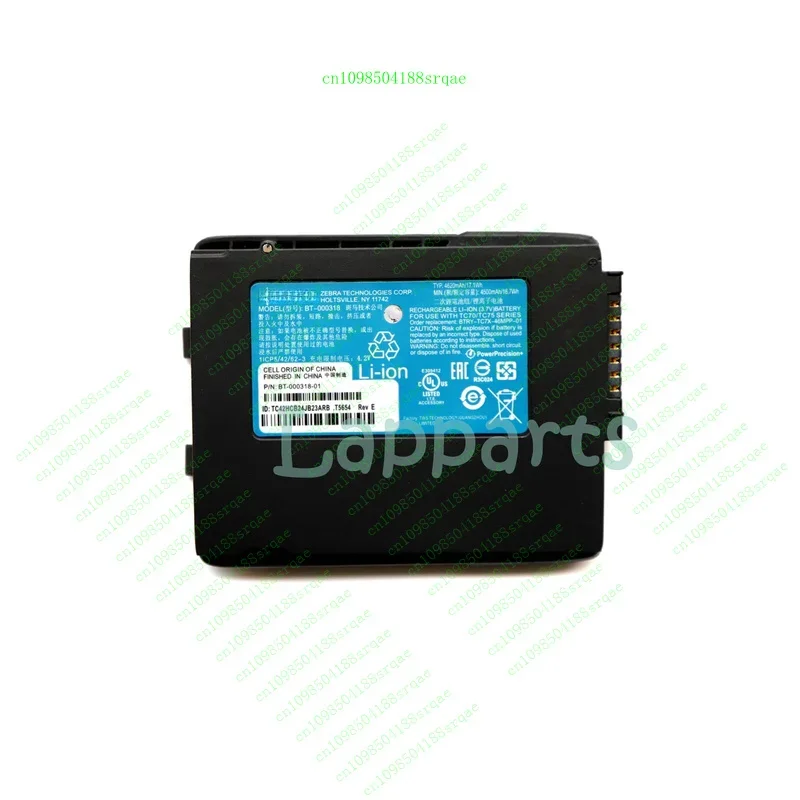

BT-000318 Новый оригинальный аккумулятор для Zebra TC70 TC75 TC7X BTRY-TC7X-46MAH-01%100 тест