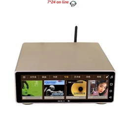 JF MX-PRO Audio Digital Turntable Android Desktop Player Network WiFi Bluetooth 5.0 USB 32Bit/768KHz DSD512 Russian Korean Menu
