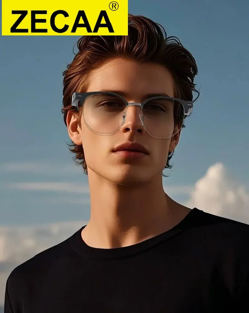 

ZECAA New Smart Touch Wireless Bluetooth Intelligent Audio Headset Glasses Bluetooth Smart Touch Wearable Headset Glasses