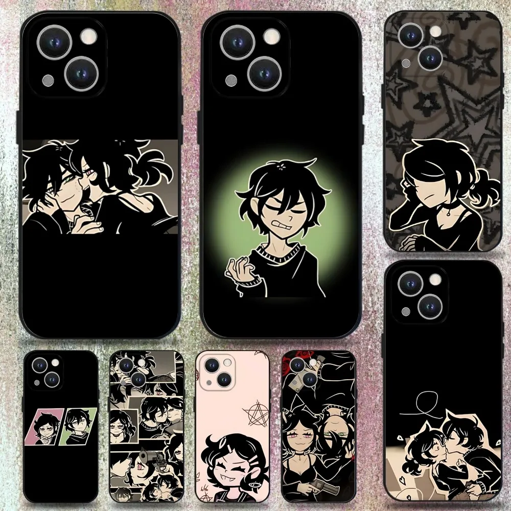 

The Coffin Of Andy And Leyley Phone Case For iPhone 16,15,14,13,12,11 Plus,Pro Max,XS,X,XR,SE,Mini,8,7,Soft Silicone Black Cover
