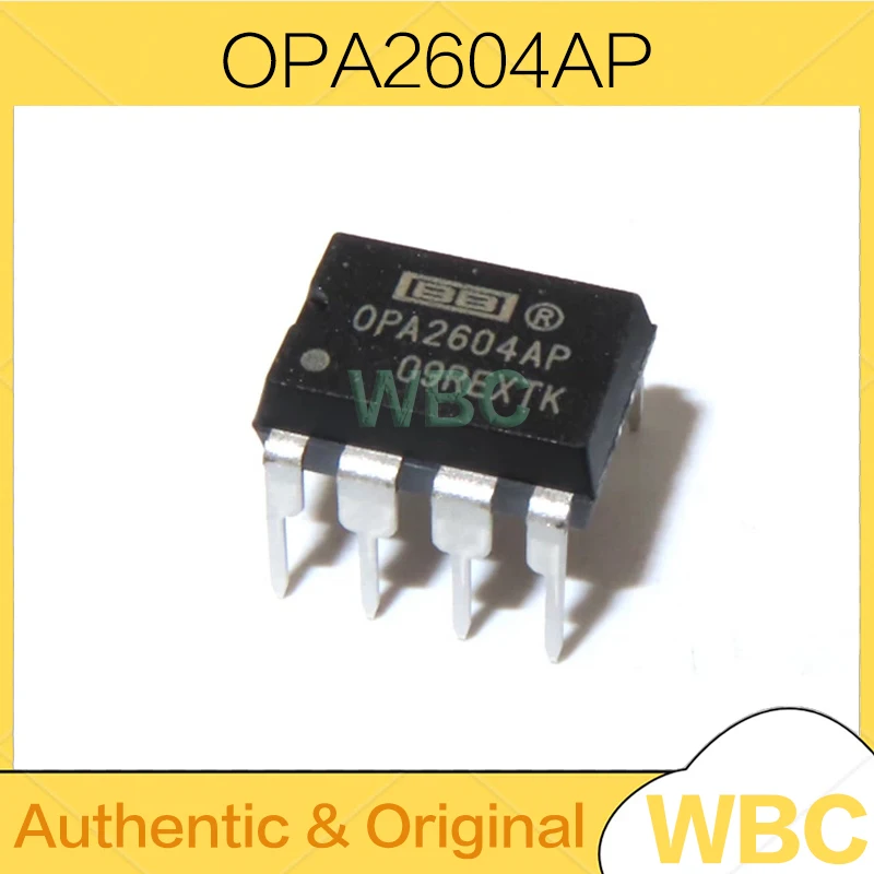 10Pcs/Lot OPA2604AP OPA2604 DIP-8 Dual Operational Amplifier Precision Dual Operational Amplifier new original