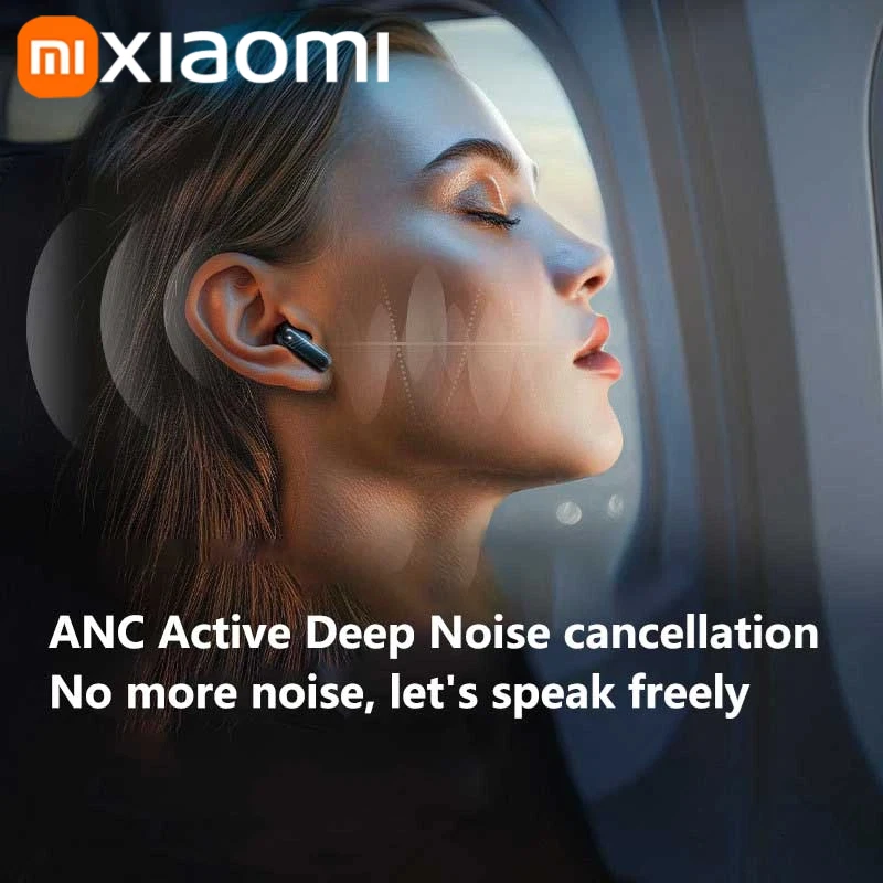샤오미 풀 인 터치 스크린 헤드폰 ANC ENC LX10 블루투스 5.4 노이즈 캔슬링 이어폰 무선 인이어 이어버드 마이크 포함 신제품