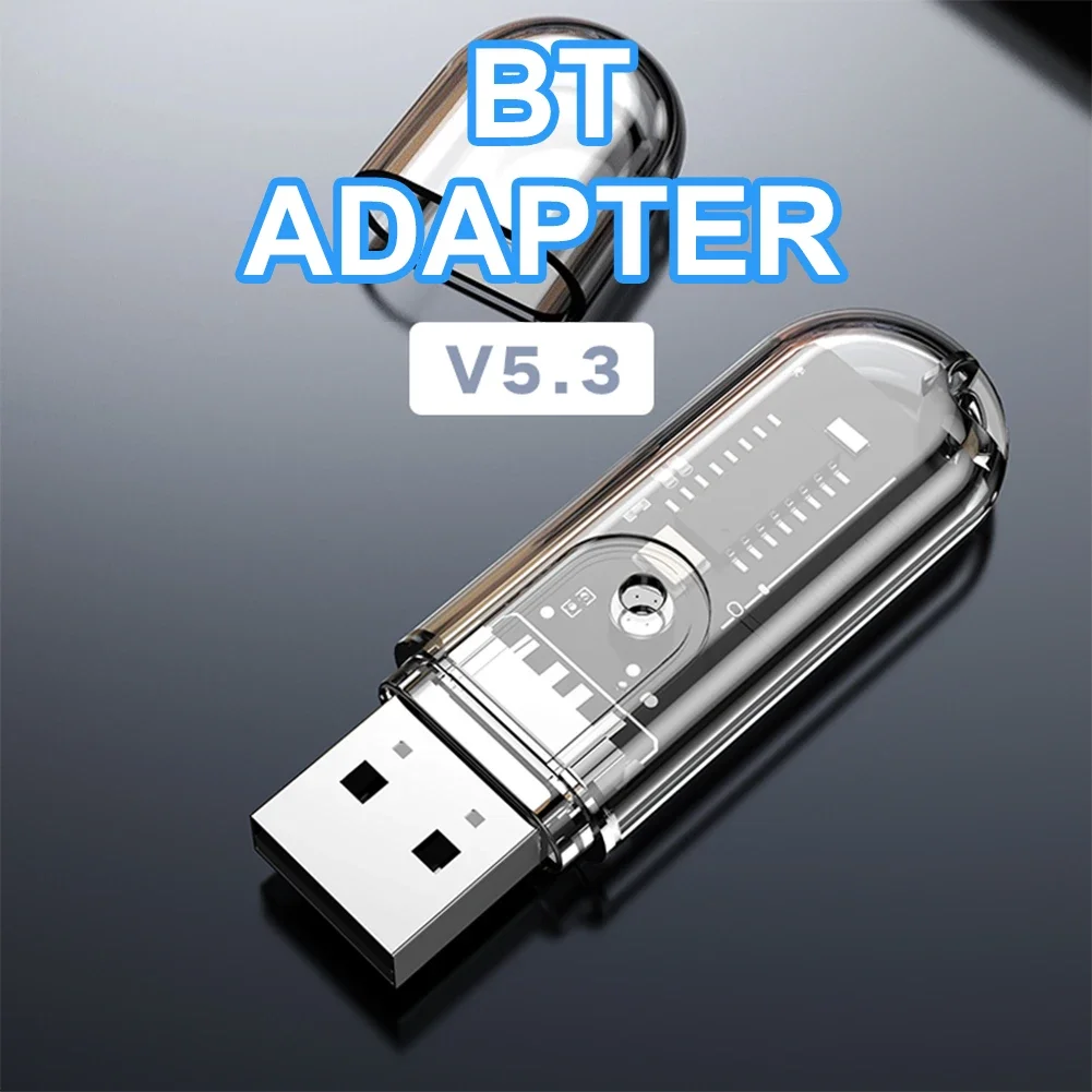 Aux Adapter USB Stable Speaker Music Receiver Bluetooth-Compatible Portable Lightweight Noiseless Strong Signal for Computer PC