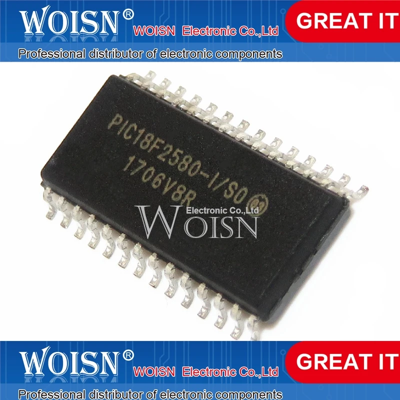 Small Batch 1-5-10pcs PIC18F2580-I/SO PIC18F2580  Price discounts Spot supply