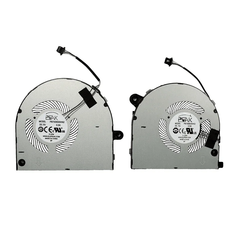 

New Laptop CPU GPU Cooling Fan For Dell Vostro 15 7500 V7500 Inspiron 7501 Cooler Radiator 0KGH4R YND40 023.100JS.0011 0021 DC5V