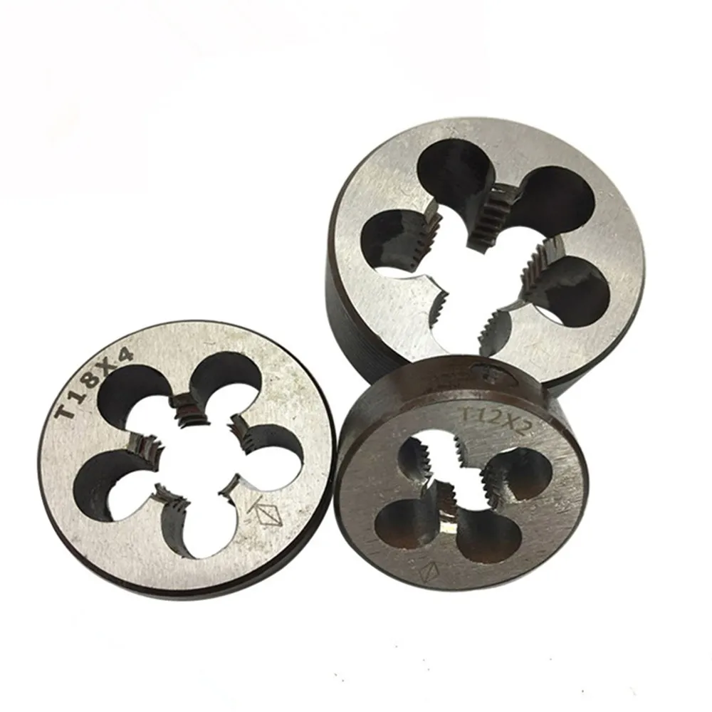 Imagem -04 - Mão Direita e Esquerda Trapezoidal Round t Die Ferramentas de Rosqueamento Torno Tr8 Tr10 Tr12 Tr14 Tr16 Tr20 Tr22 Tr24 Die 1pc