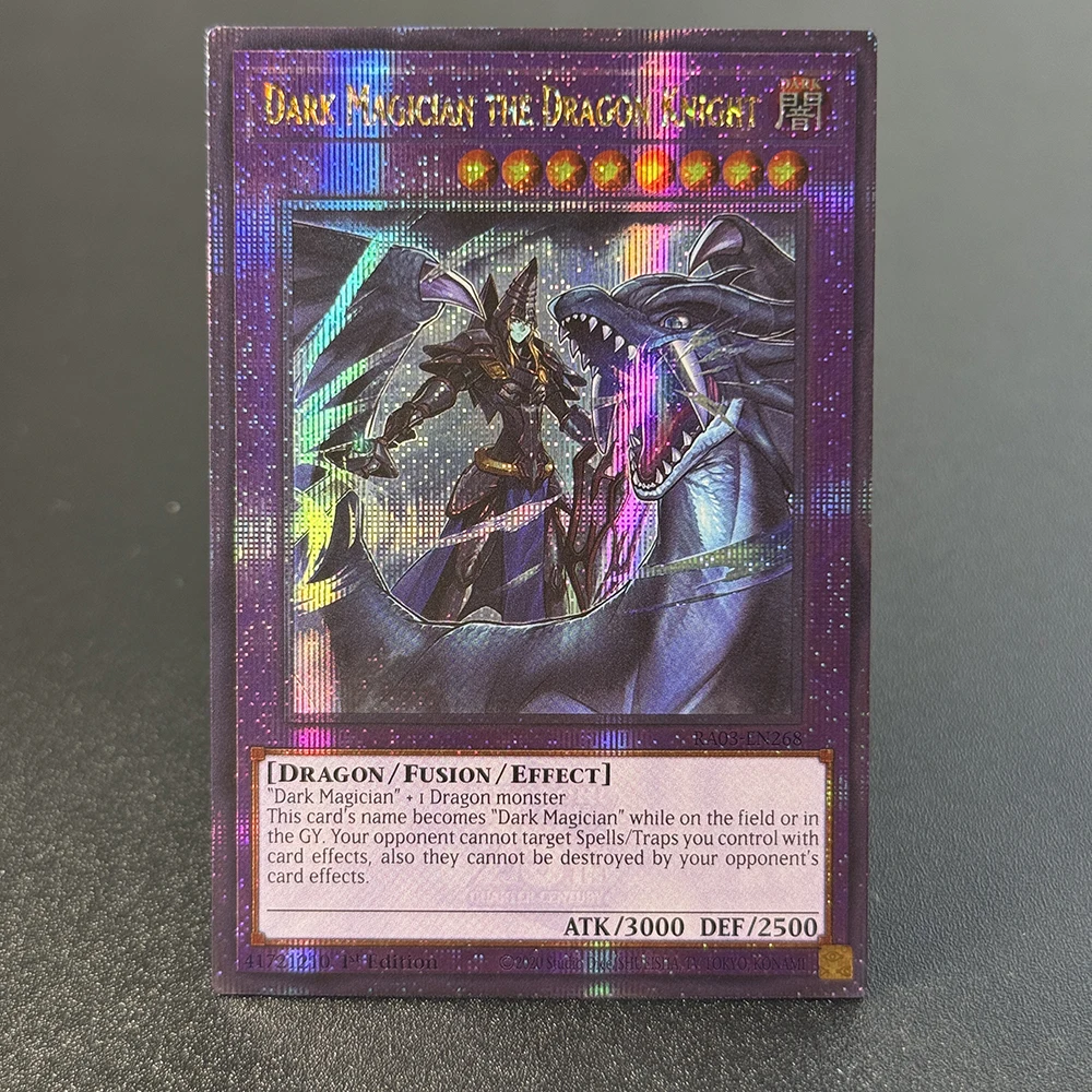 Yu-Gi-Oh! Game Cards Quarter Century Bonanza Collectiontoy-QCScR Dark  Magician Girl the Dragon Knight Slifer the Sky Dragon card - AliExpress 26