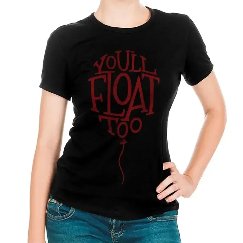 You'll Float Too IT by Stephen King T Shirt  Sizes 100 Cotton blc 213
