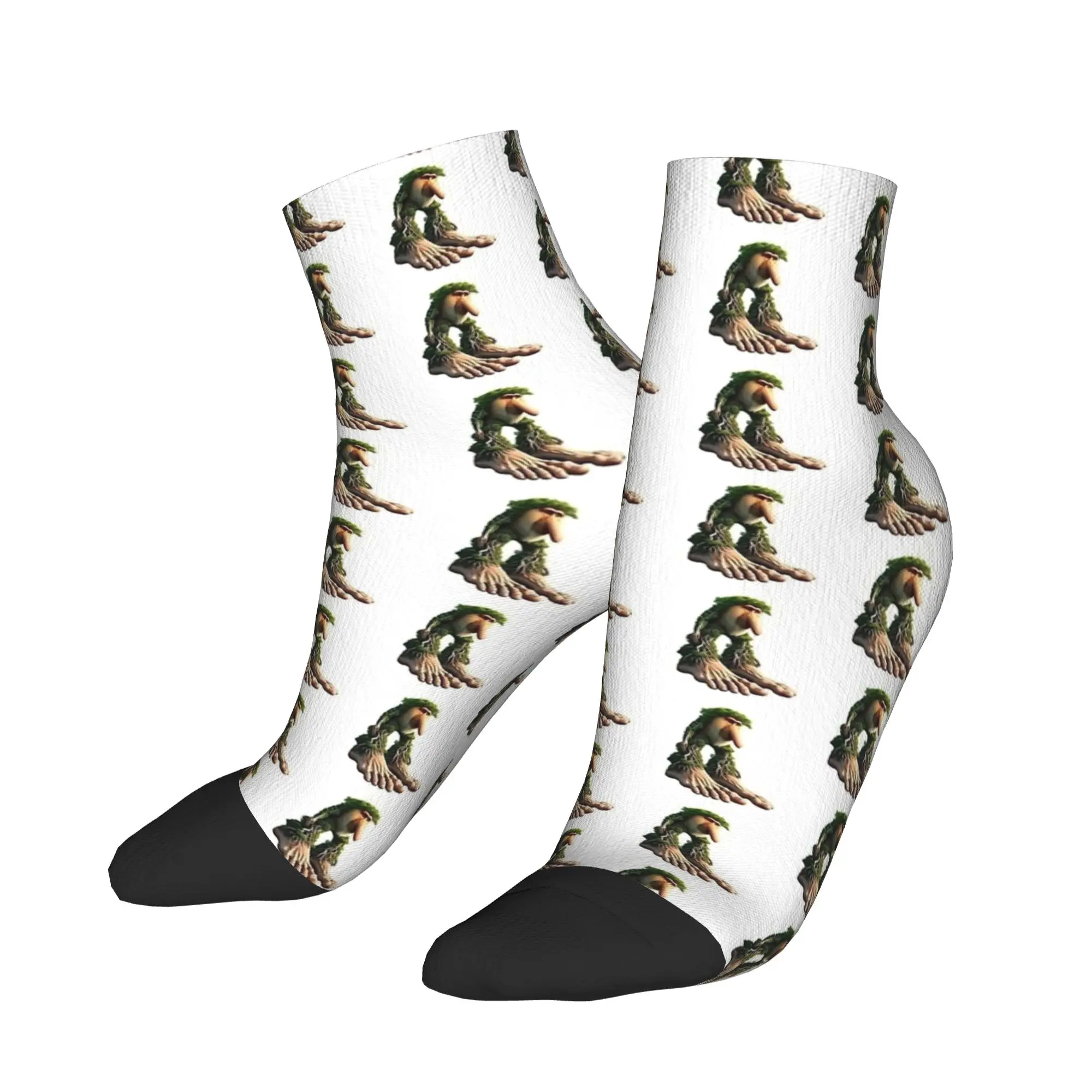 جوارب رجالية غير رسمية Brr Brr Patapim الإيطالية Brainrot المضادة للانزلاق الراحة لينة جورب الصيف مضحك مطبوعة سكيت الجوارب