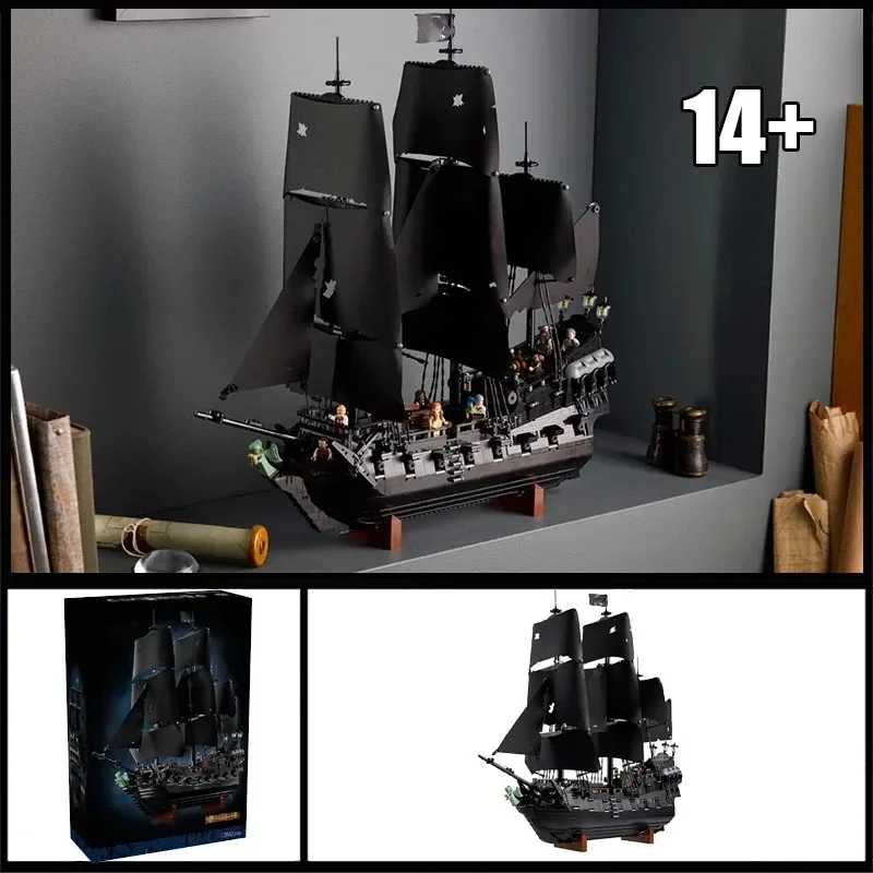 

НОВИНКА: Конструктор «Пиратский корабль «Черная жемчужина» — Модель корабля из серии «Карибские приключения», сборная модель из кирпичиков, игрушка для детей и взрослых, подарок на Рождество, 10365