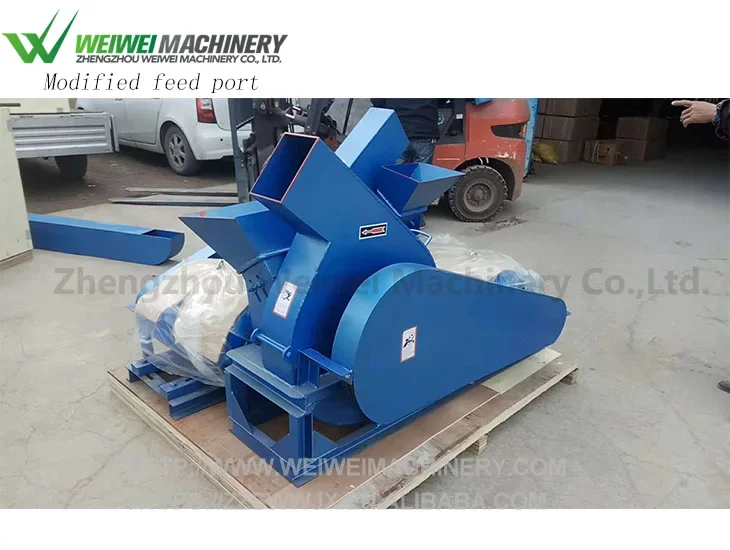 Weiwei machinery wood chipper branches crusher forestry shredder wood chopping machine for sale