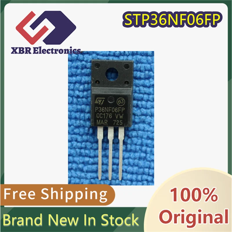 

(10/50 pieces) P36NF06FP STP36NF06FP TO-220F Field Effect Transistor 30A 60V Brand new genuine product In stock Free shipping