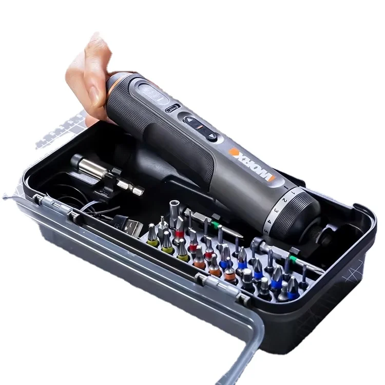 

Электрическая отвертка промышленного класса «сделай сам», небольшой перезаряжаемый бытовой электроинструмент с электрическим отвертком с розовым ножом