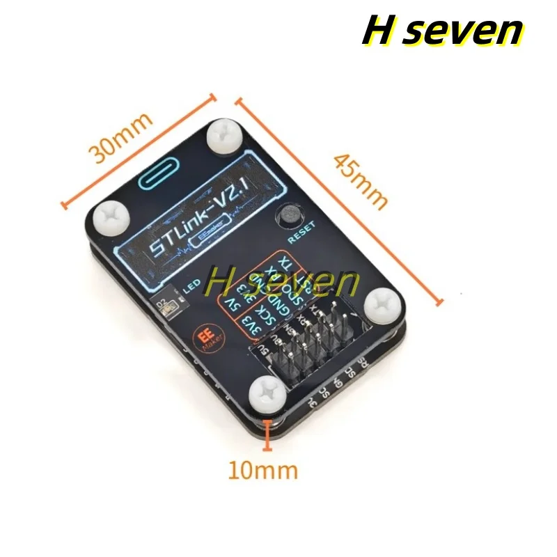ST-LINK V2.1 Emulator Debugging Download STLINK Programming Burner STM32 Serial Port