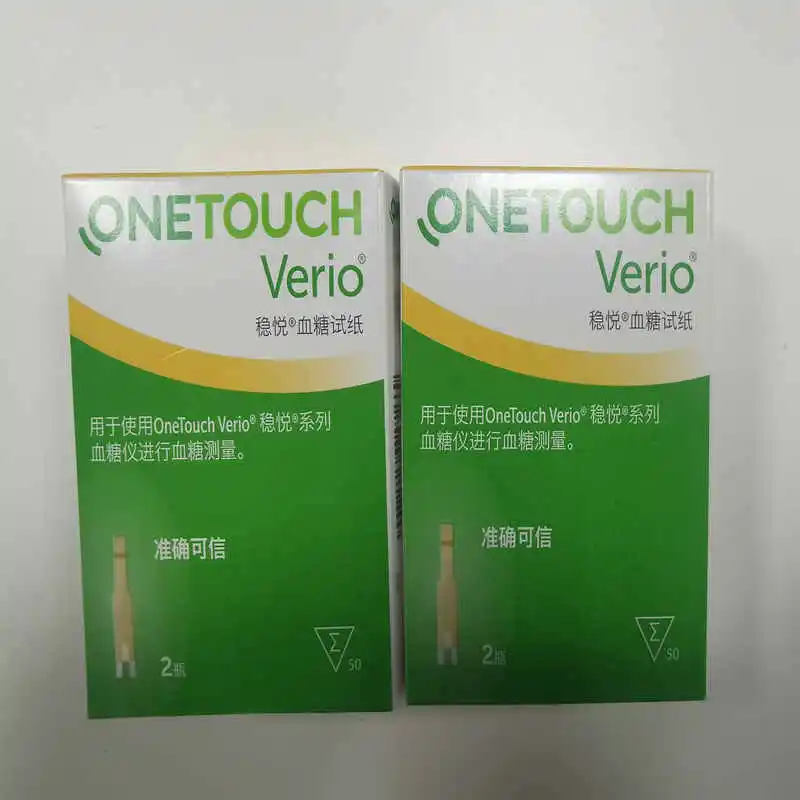 Onetouch Verio Test şeritleri 25/50 adet/100 adet Flex kan glukometre