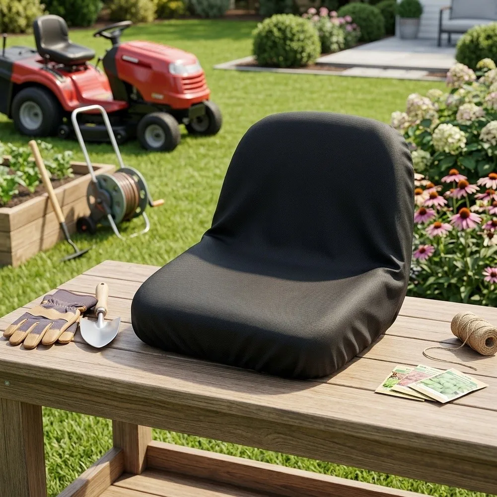 2025 Waterproof Grass Mower Seat Cover For Lawn Tractor=,Durable= Oxford Fabric Protection Against Rain UV Dirt, Universal= Fit