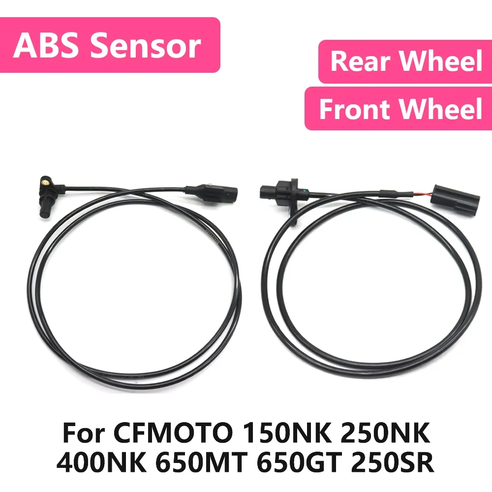 

For CFMOTO 150NK 250NK 400NK 650MT 650GT 250SR Motorcycle Front Rear Wheel Signal ABS Wheel Speed Sensor Wire Silicone