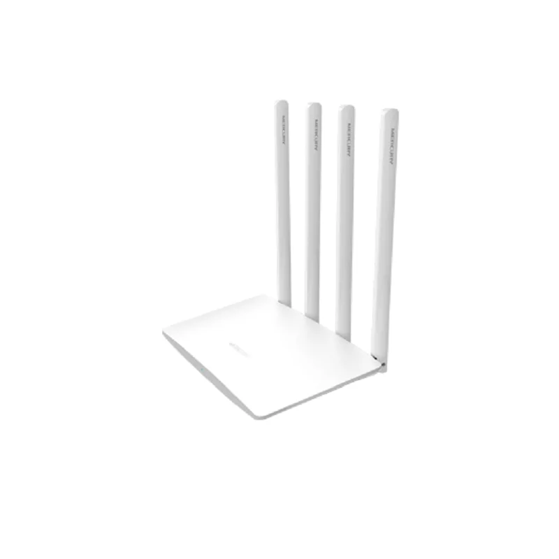 WiFi 4 Wireless Router 300Mbps 4 antennas 802.11n/g/b/3/3u, 4*100Mbps RJ45 Ports, Chinese Firmware, PPPoE, Dynamic IP, Static IP