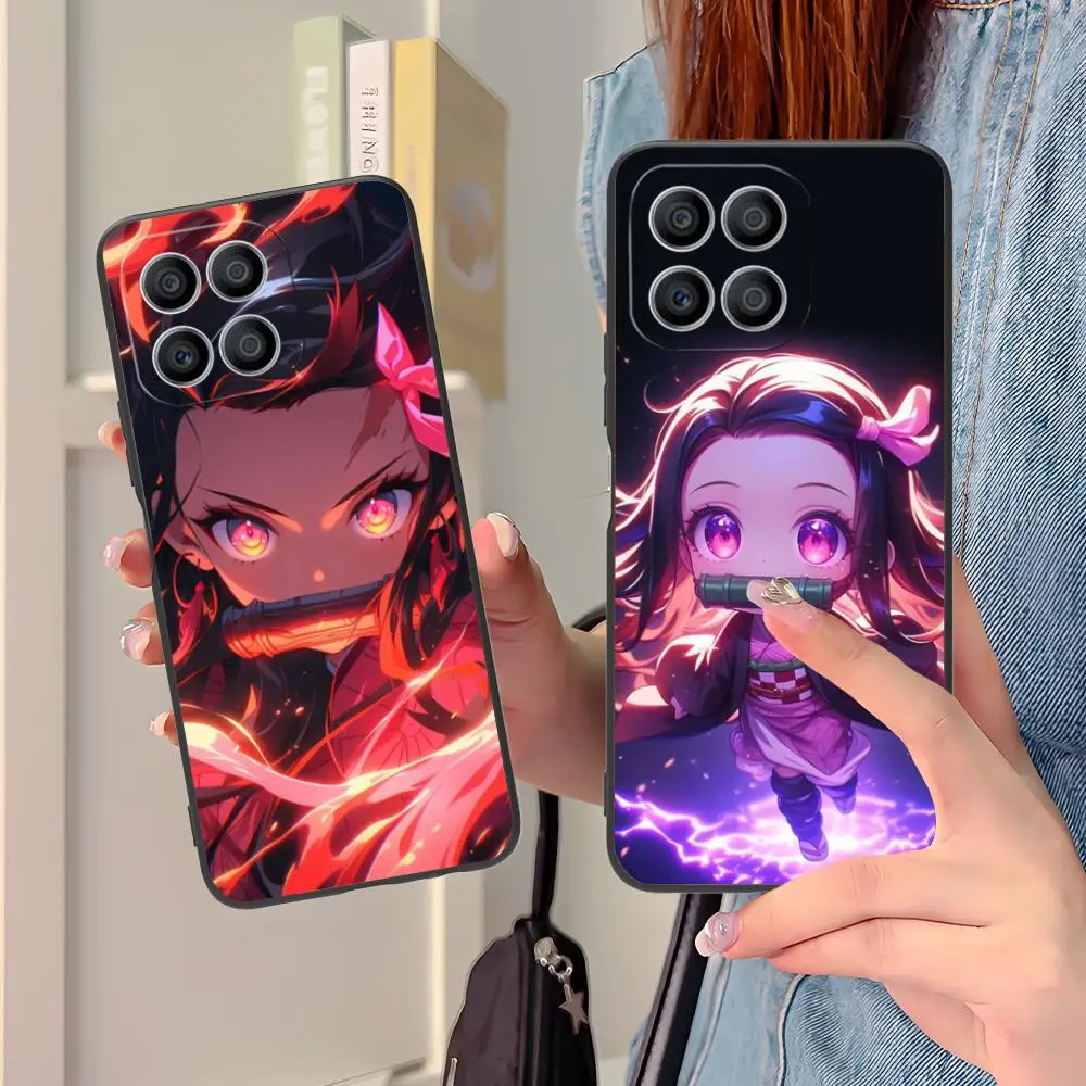 

Чехол для телефона «Убийца демонов» с аниме «Незуко» для Honor 90 80 70 60 50 30 20 10 9 8 7 Pro S SE Lite 5G Цветной защитный чехол для мобильных телефонов