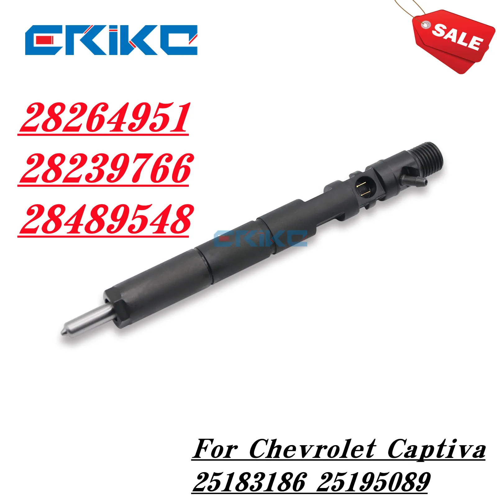 

ERIKC 28264951 28239766 28489548 Common Rail Fuel Injector 28264951 28239766 28489548 For Chevrolet Captiva 25183186 25195089