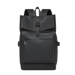 Roll-Top Roll-Cover Backpack, Outdoor Leisure Bag, Short-Trip Travel Bag, Roll-Top Sports Backpack, Unisex Large-Capacity School Bag, Laptop Bag
