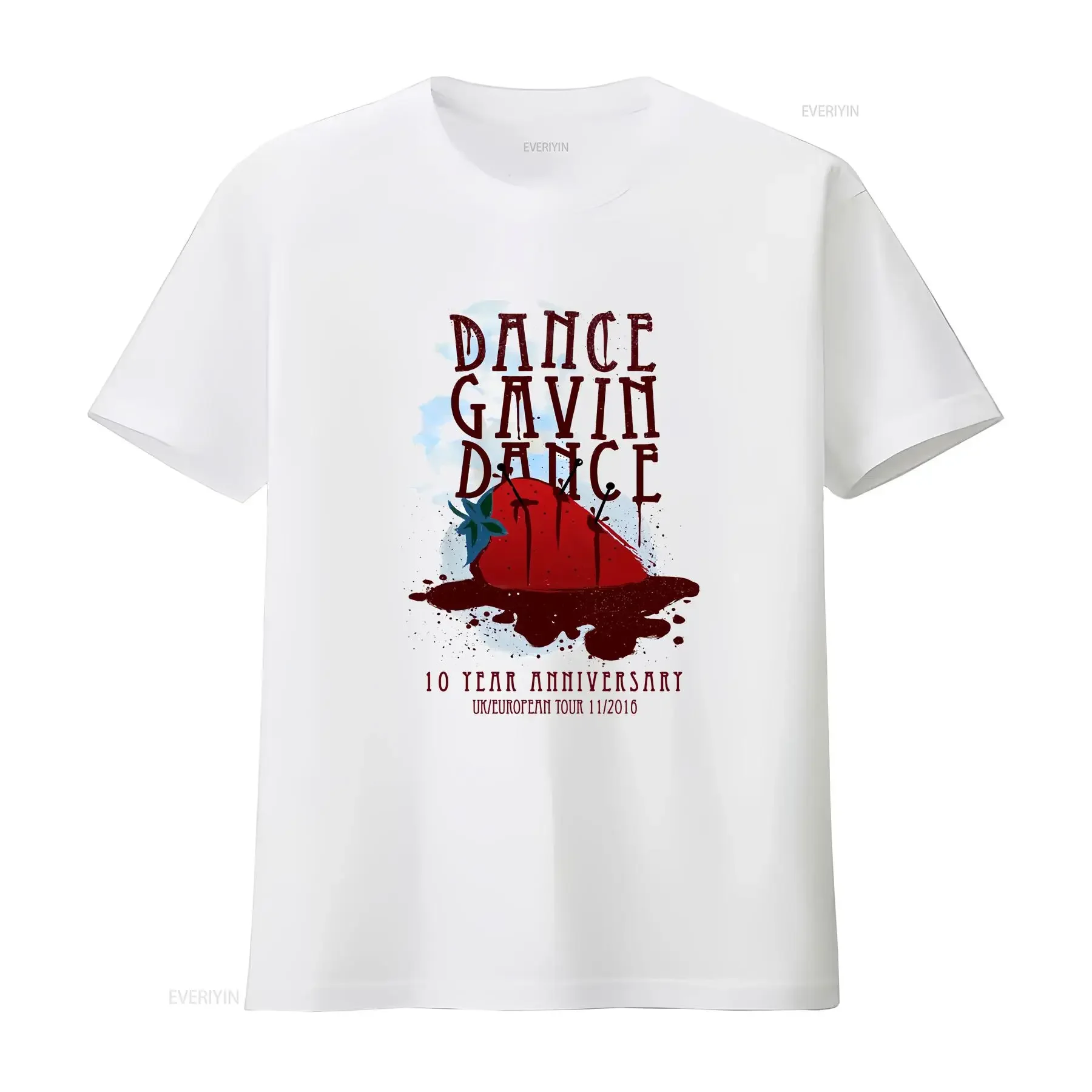 Vtg Dance Gavin Band 10th Anniversary T Shirt Concert S to 5XL AR223 vintage Washed Breathable Unisex Slightly Soft Casual