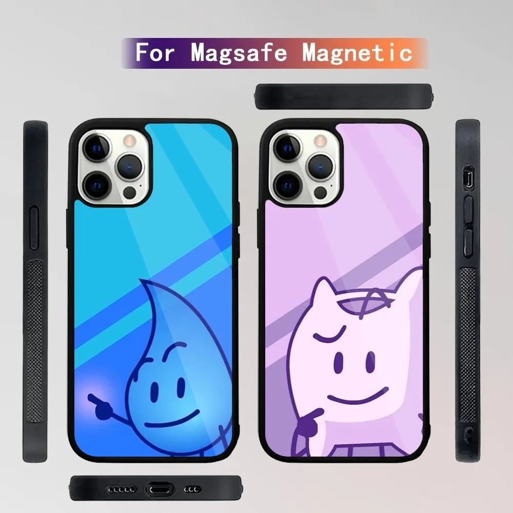 Bfdi Battle For Dream Island Phone Case For iPhone 15,14,13,12,11,Plus,Pro,Max Mini Magsafe Magnetic Wireless Charging