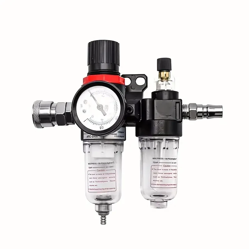 

Двухступенчатый масло-водоотделитель AFC2000 с воздушным фильтром и регулирующим клапаном давления