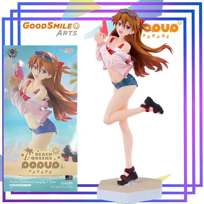 

GSC Original POP UP PARADE Series 《Neon Genesis Evangelion: Asuka (Beach Queen)》Аниме Фигурная модель игрушки Коллекционная модель