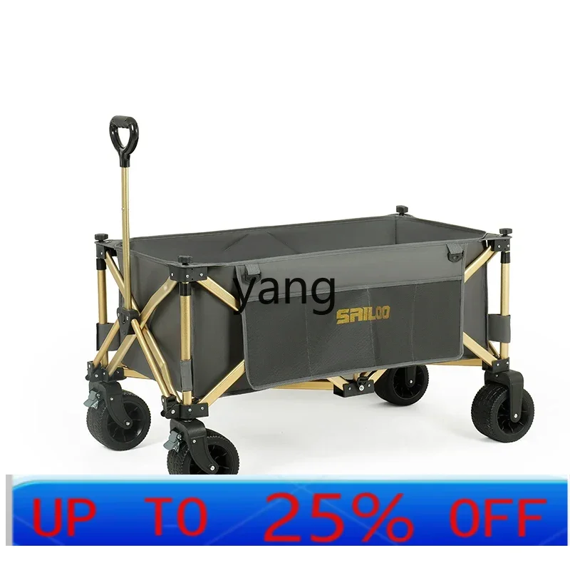 

LTT алюминиевый сплав кемпер большой кемпинговый прицеп открытый походный тележка складная тележка