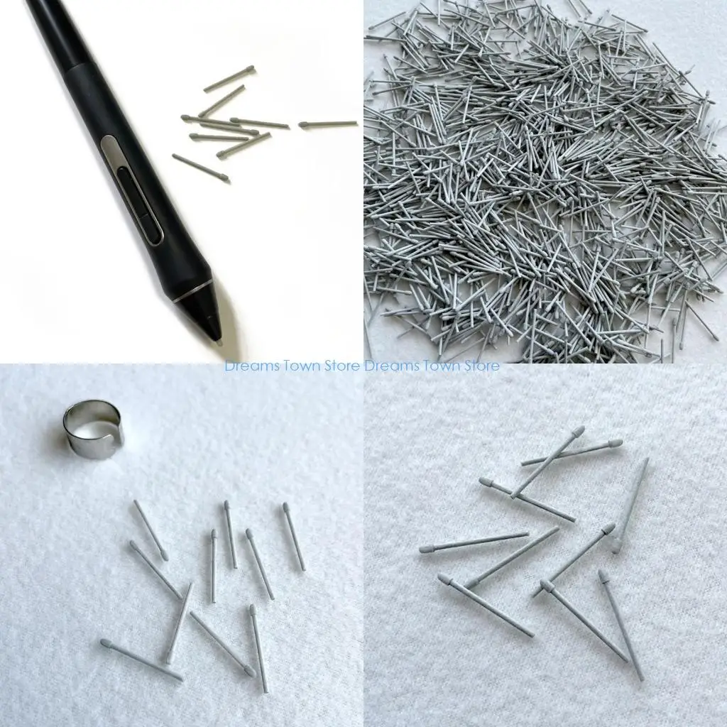 

HX6A Essential Pack of 10 Tablet Pen Felts Tip with Holder for Pen Smooth Navigation for Students and Hobbyists