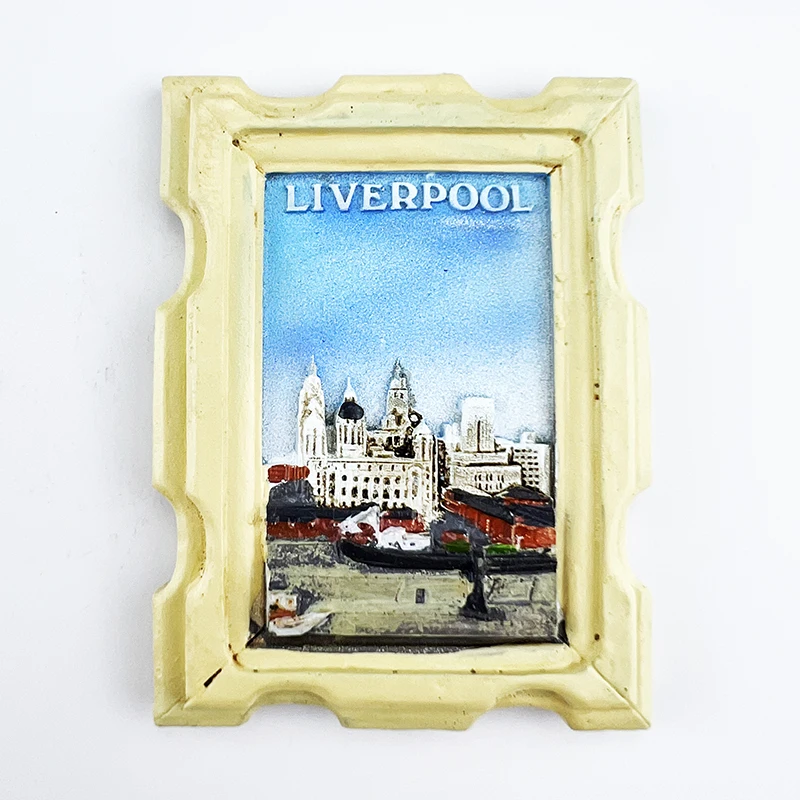 Großbritannien Kühlschrank Magneten England Liverpool Reisen Souvenirs Kühlschrank Aufkleber Home Decor Hochzeit Geschenke Magnetischen Aufkleber