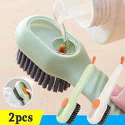 Brosse à chaussures multifonction pour livres, souple, automatique, liquide, manche long, brosse à vêtements, outils ménagers