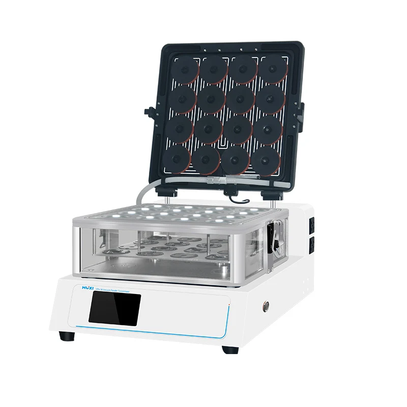 Vacuum parallel concentrator 8-stage programmed temperature soil detector, biochemical analysis