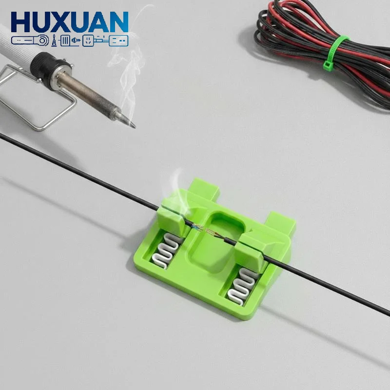 Electrical Wire Connector & Holder Transparent Shell Visible Connection Safe for Home Security Camera System Wiring Setup