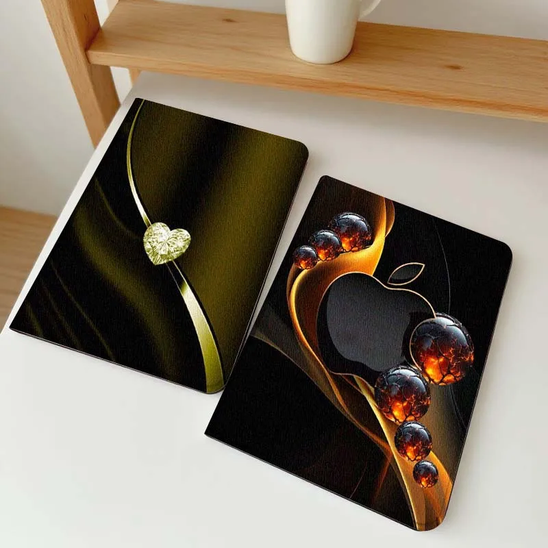 

Carbon Fiber Love Heart Luxury For Samsung Galaxy Tab A7 A A8 A9 A11 S6 S11 10.1 10.4 10.5 Inch Lite PLus Soft Tablet Case Gift