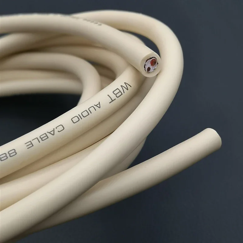 WBT 888 Cable 2 Core OFC RCA Signal Line XLR Balanced Cable  Speaker Wire Home Theater Center Surround Wire Audio Extension Cord