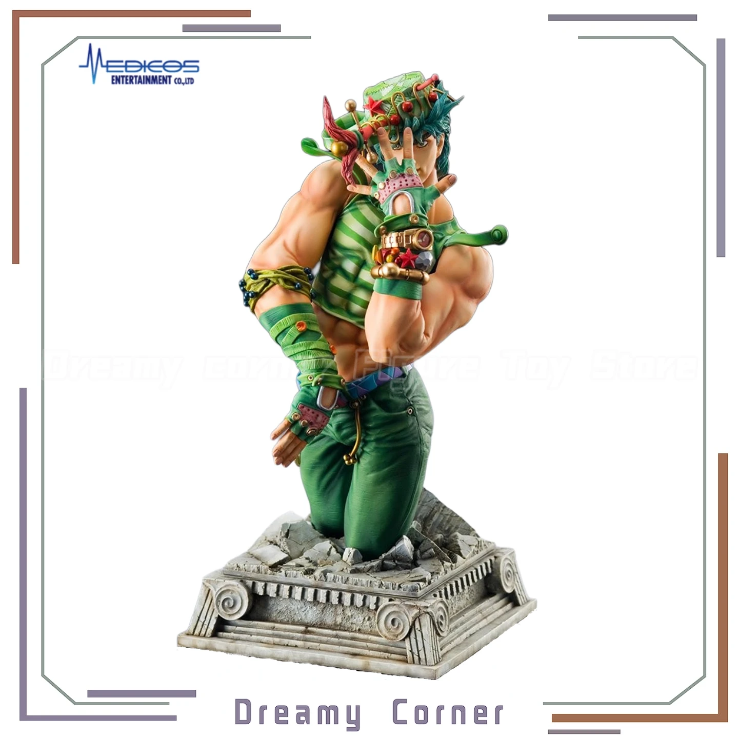 【En stock】Original MEDICOS-E Super Art Series La extraña aventura de JOJO: Phantom Blood Jonathan Joestar Figura Adornos