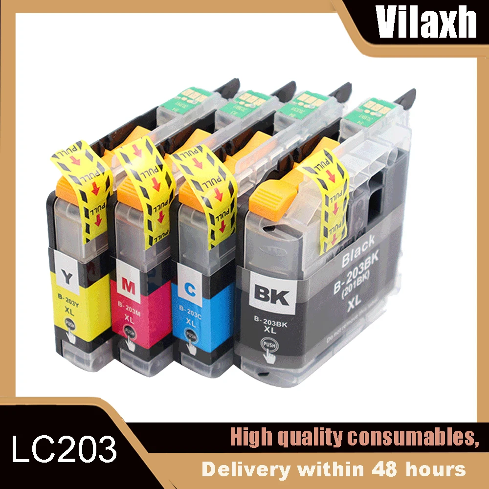 for LC 203 LC 201 Compatible LC203 LC201 Ink Cartridge For Brother MFC-J4320DW/J4420DW/J4620DW /J5520DW/J5620DW/J572 Printer